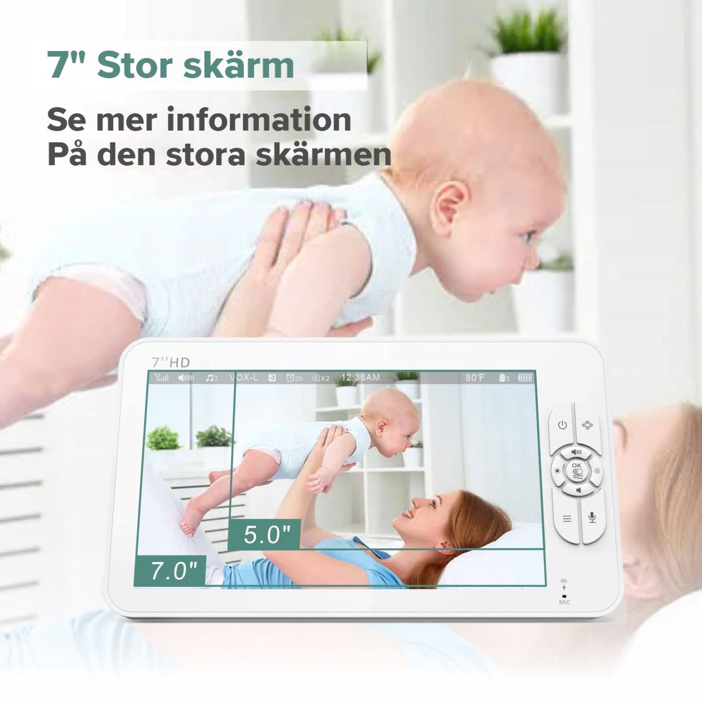 Babyvakt med Kamera