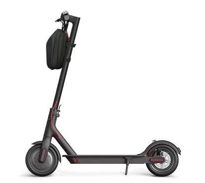 Svart förvaringsväska för elektrisk sparkcykel 