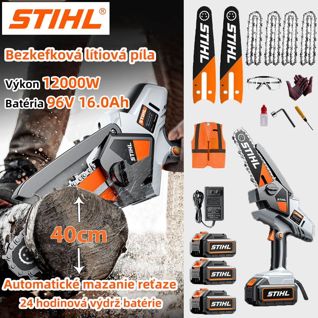 Prenosná reťazová píla STIHL 12000 W s lítiovou batériou