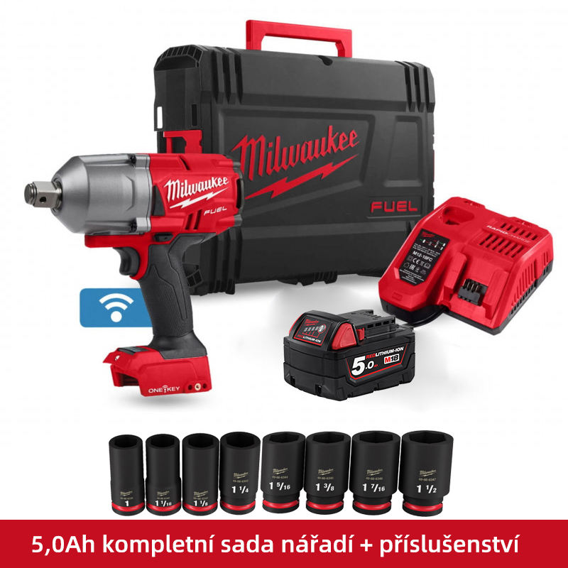 [50 % zľava] Nárazový uťahovák Milwaukee 68V s lítiovou batériou Maximálny krútiaci moment 2800 NM-najnižšia zľava v histórii