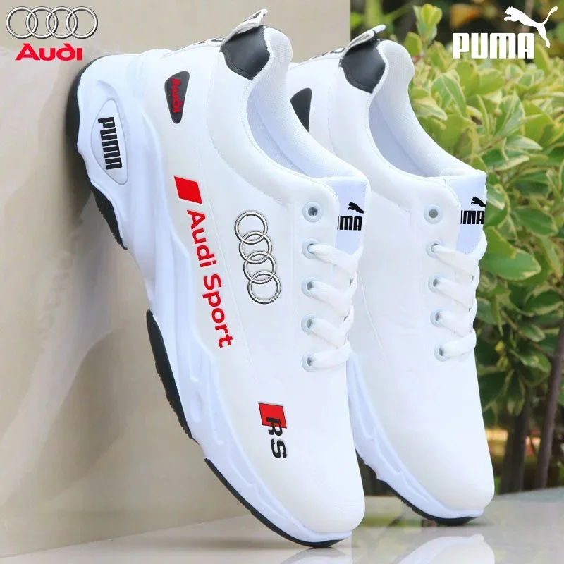 2025 Puma Audi współmarkowe nowe lekkie męskie buty casualowe, buty sportowe, odpowiednie do uprawiania sportów na świeżym powietrzu