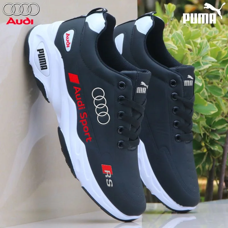 2025 Puma Audi współmarkowe nowe lekkie męskie buty casualowe, buty sportowe, odpowiednie do uprawiania sportów na świeżym powietrzu