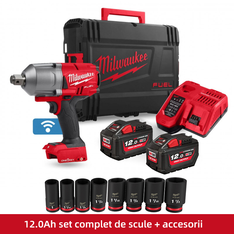 [Za pobraniem] Litowy klucz udarowy Milwaukee M18-ONEFHIWF34-502X FUEL - najniższa zniżka w historii