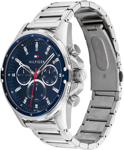 Nowy wielofunkcyjny zegarek TOMMY HILFIGER silikonowy sportowy kwarcowy wodoodporny