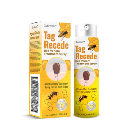 Spray z jadem pszczelim do usuwania plam i brodawek na skórze