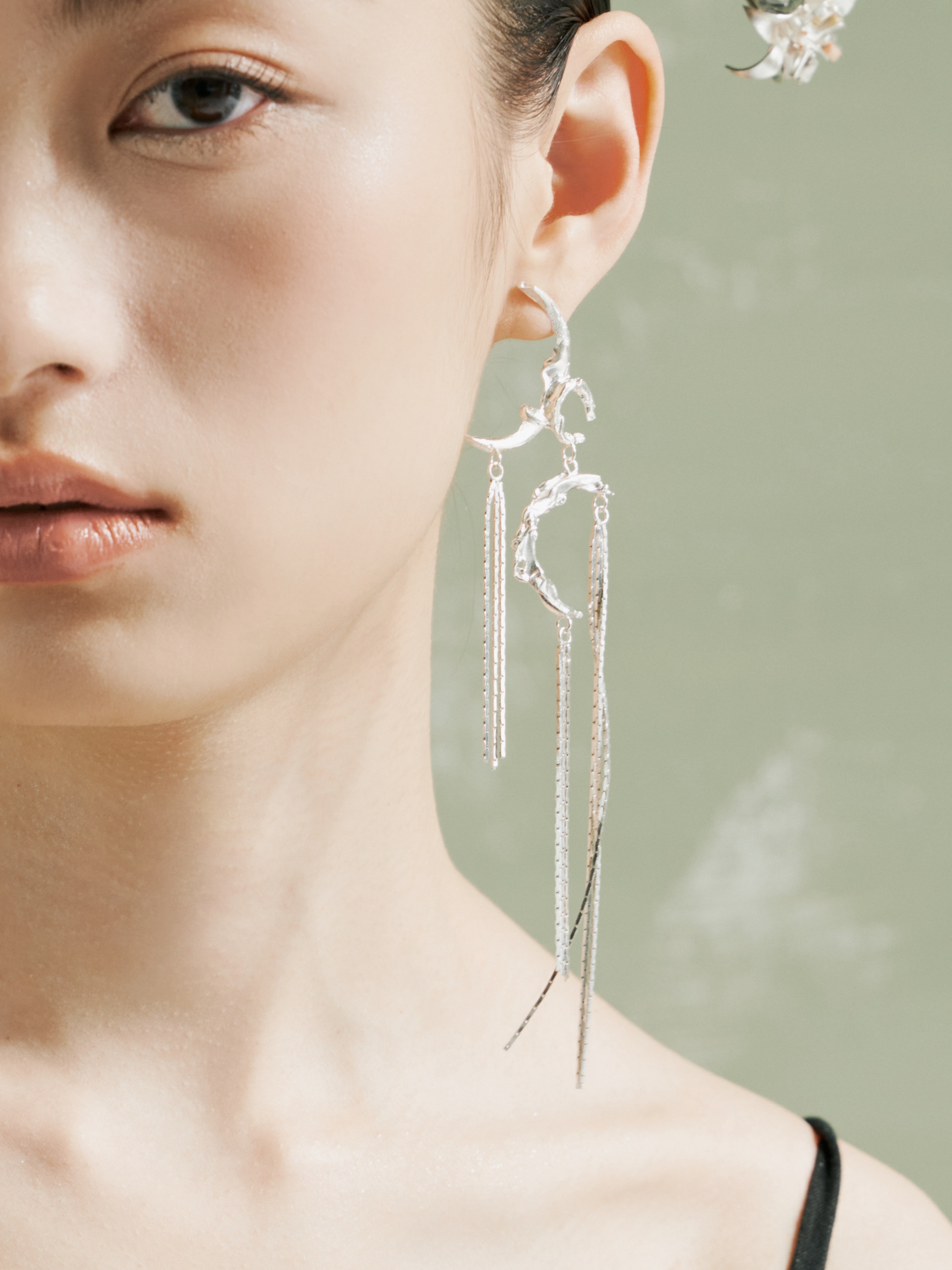 Illusory Tassel Earring - Zijuan Jewelry