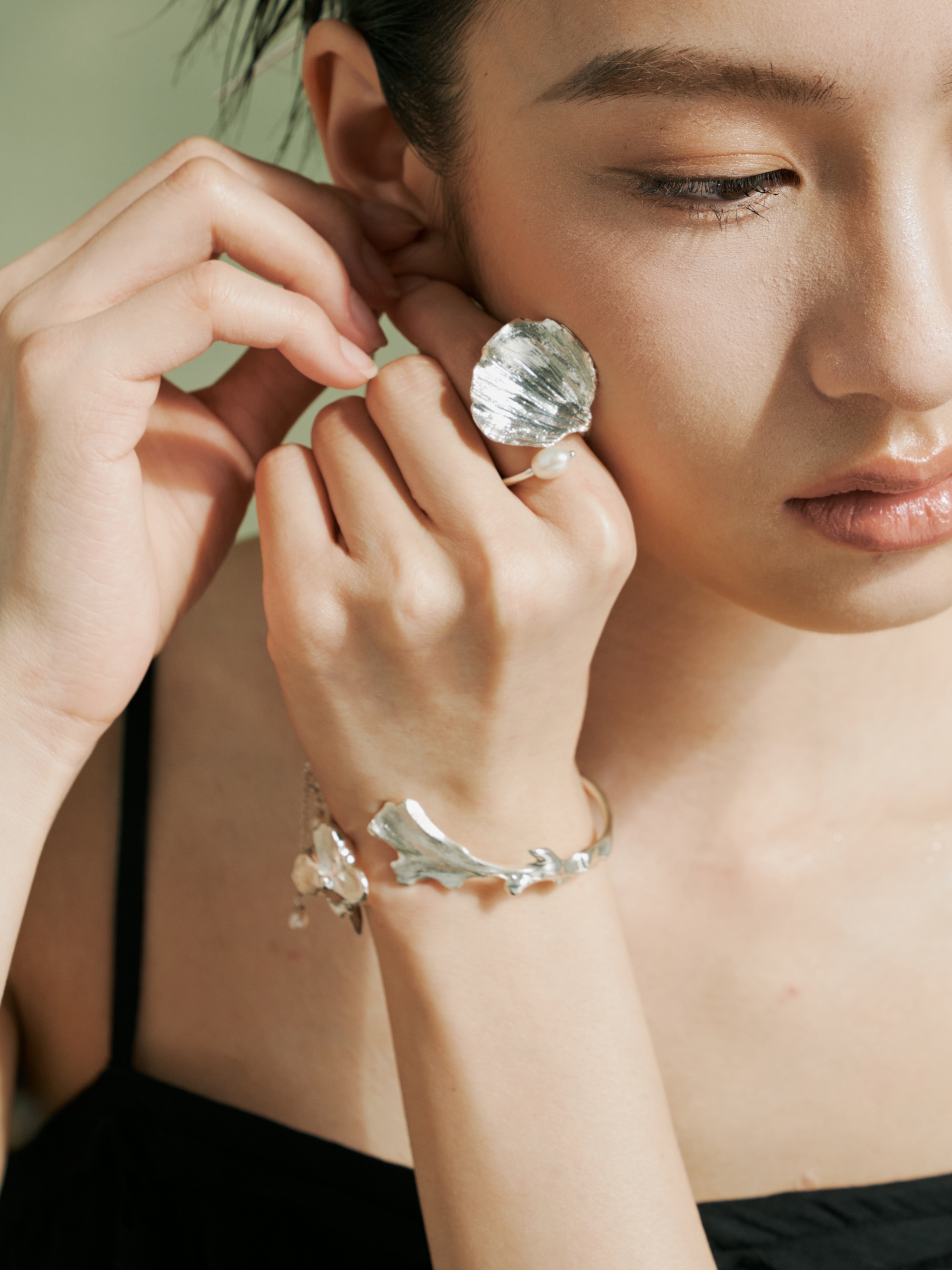 Lotus Seed Pearl Ring & Bracelet - Zijuan Jewelry