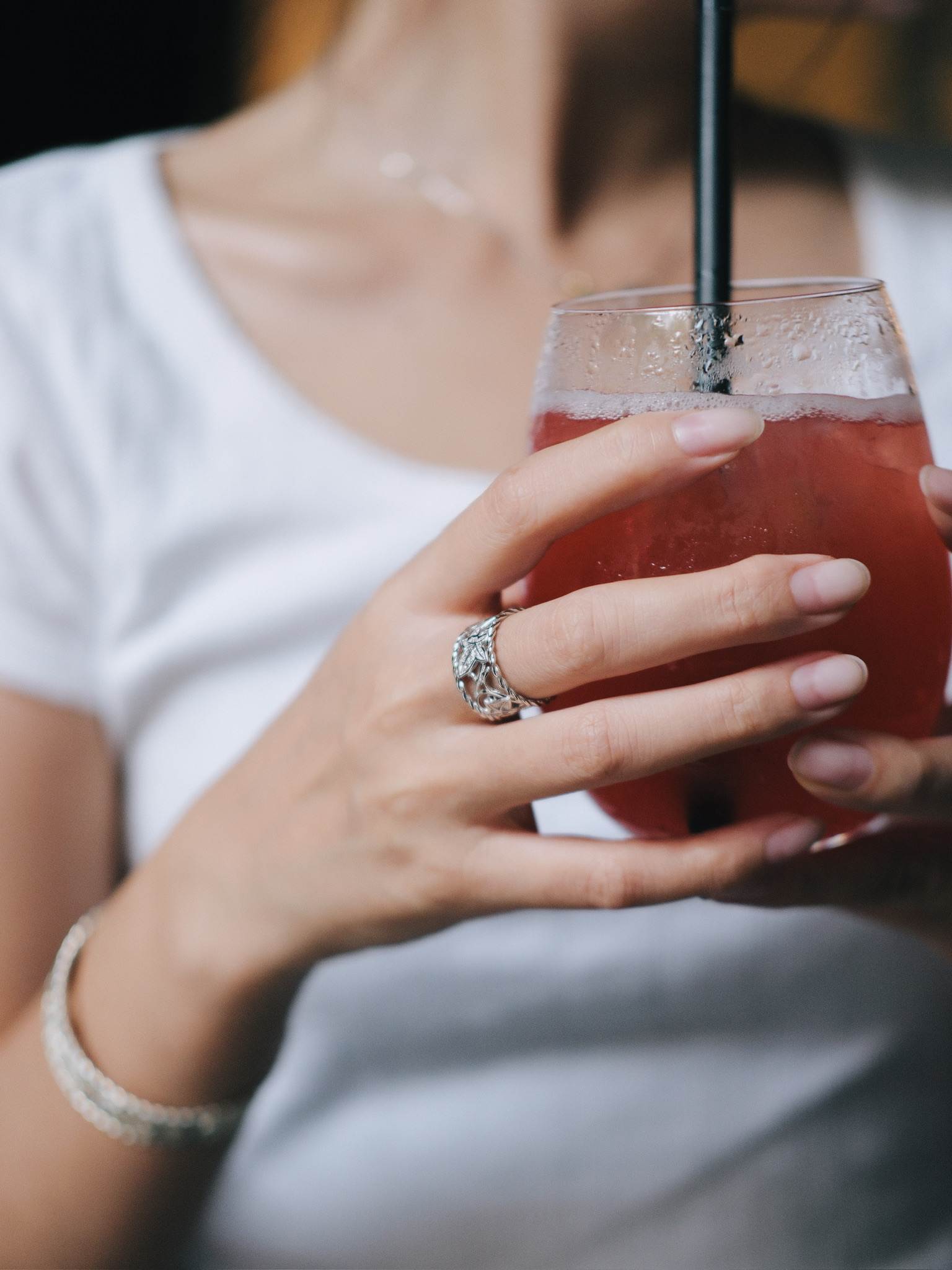 The Eternal Ivy Openwork Ring in daily occasion