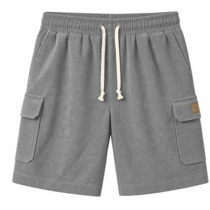 Big & Tall Corduroy Cargo Shorts Limited  