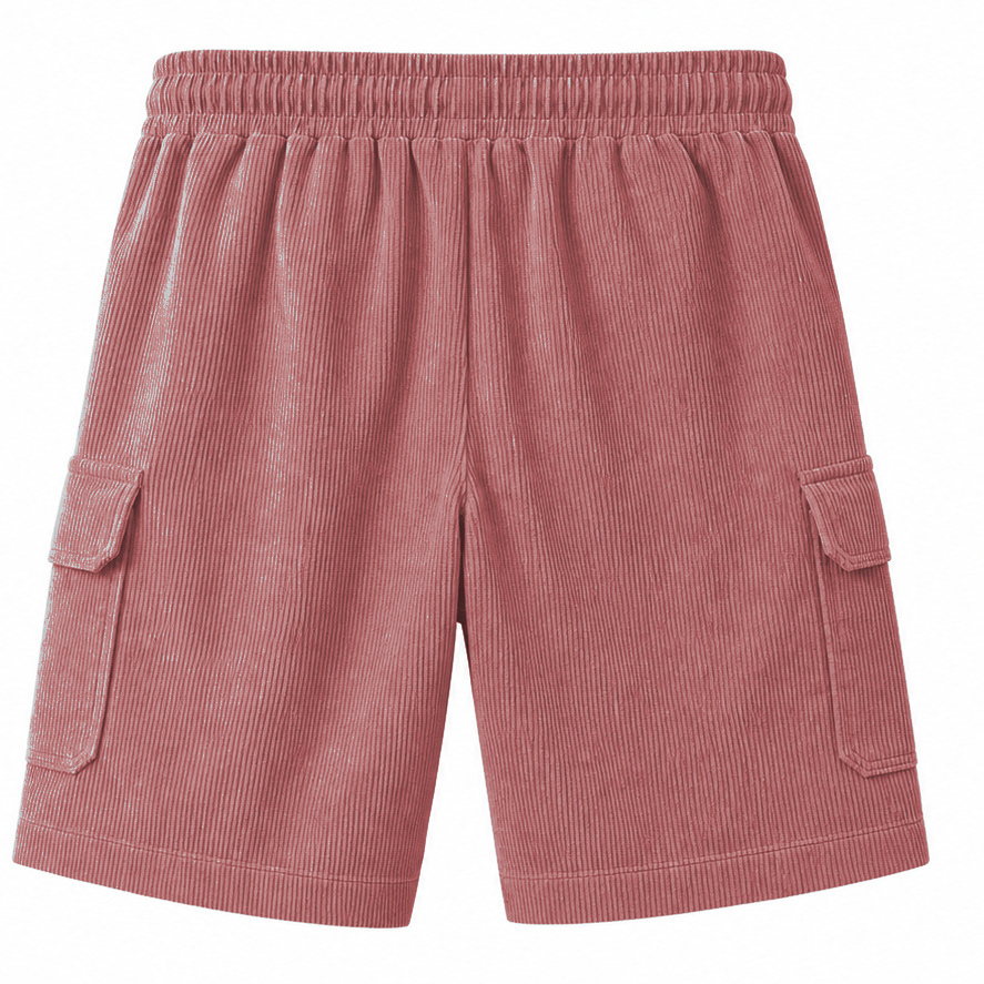 Big & Tall Corduroy Cargo Shorts Limited  