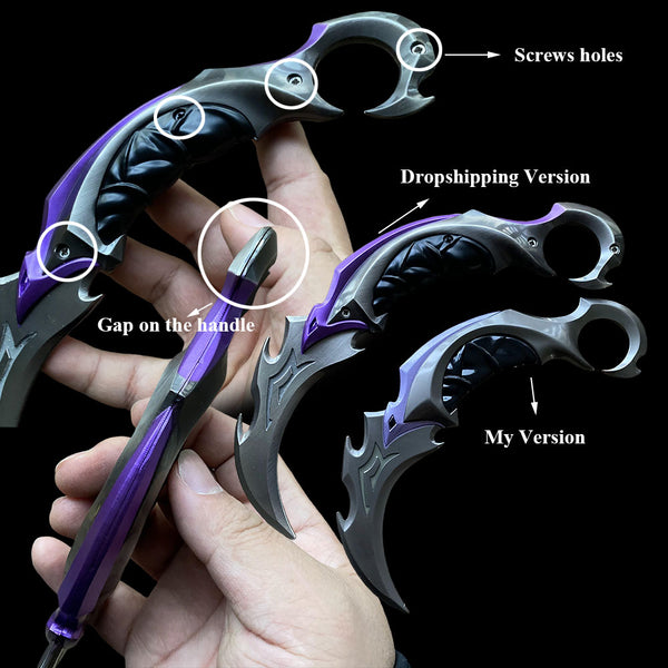 Reaver Karambit Structure Comparision