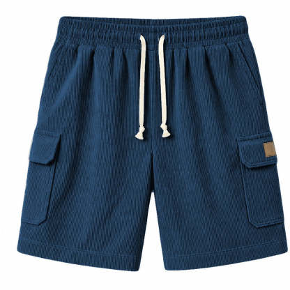 Big & Tall Corduroy Cargo Shorts Limited  