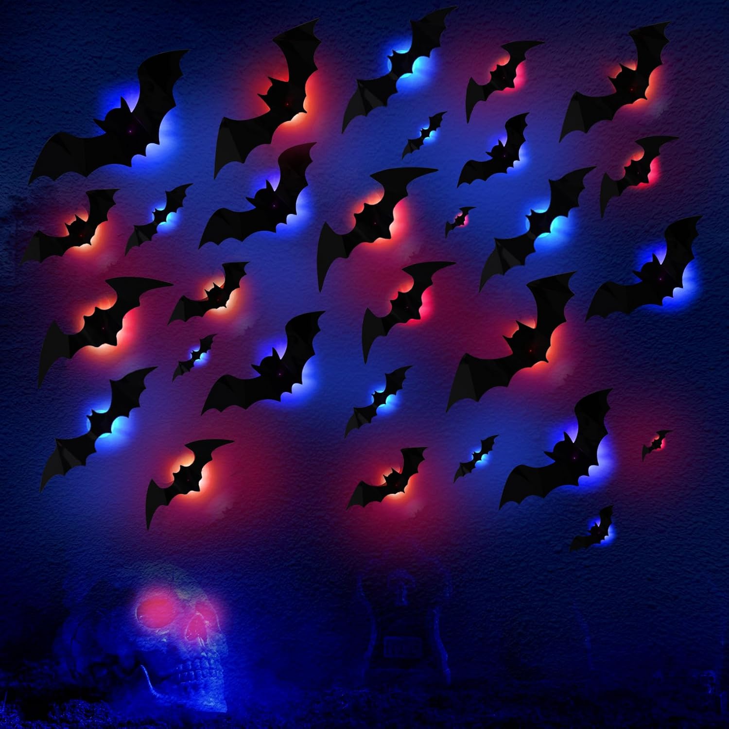 🎁3D Bat Design LED Decoration