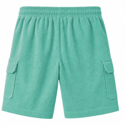 Big & Tall Corduroy Cargo Shorts Limited  