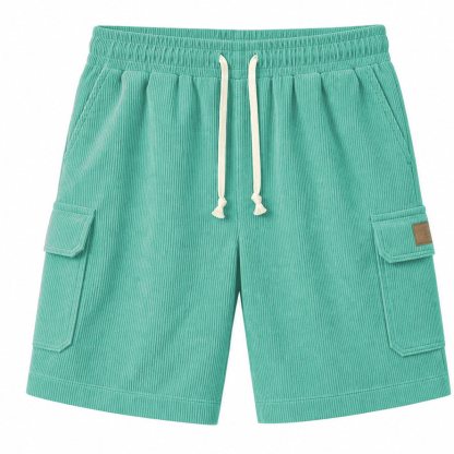 Big & Tall Corduroy Cargo Shorts Limited  