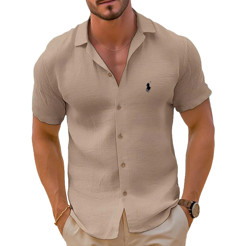 2025 Men's Cotton And Linen Comfortable Shirt 🛒