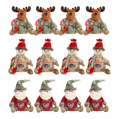 Christmas Gift Bags Zipper Design