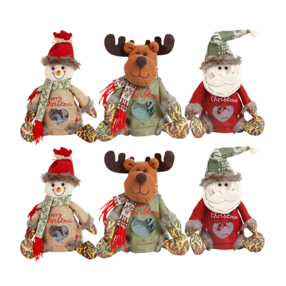 Christmas Gift Bags Zipper Design