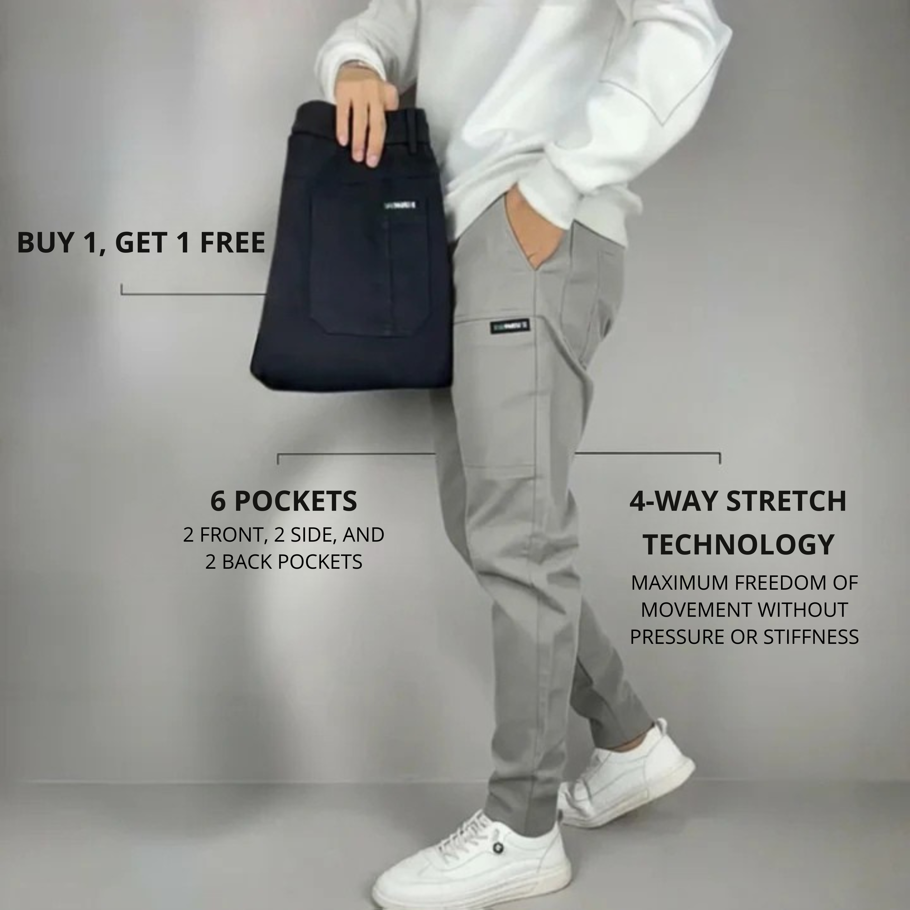 Premium Stretch Cargo Pants