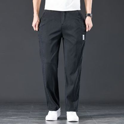 New Lyocell Tencel Men's Cargo Pants Men's Cargo Pants Men's Business Pants Casual Dress Pants