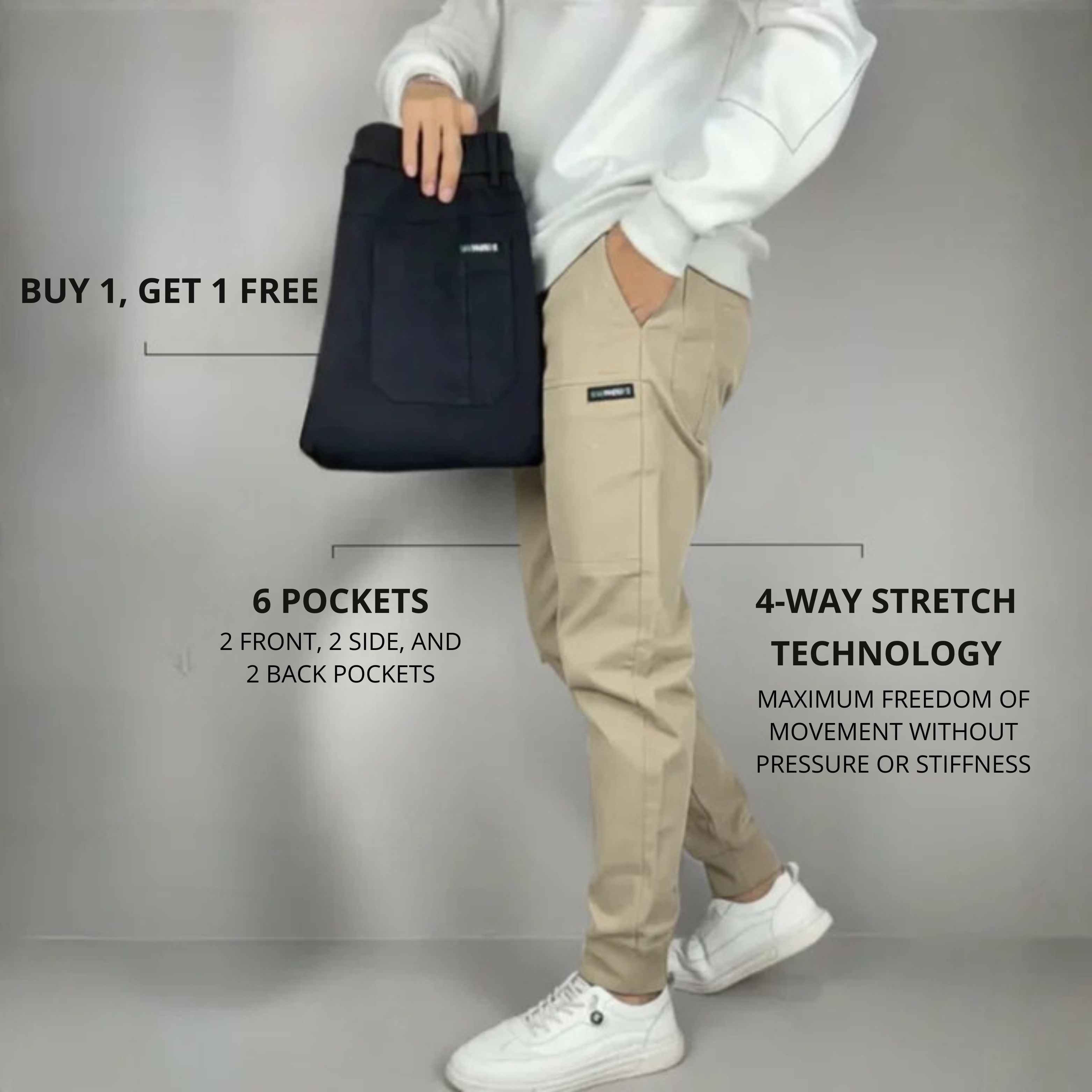 Premium Stretch Cargo Pants