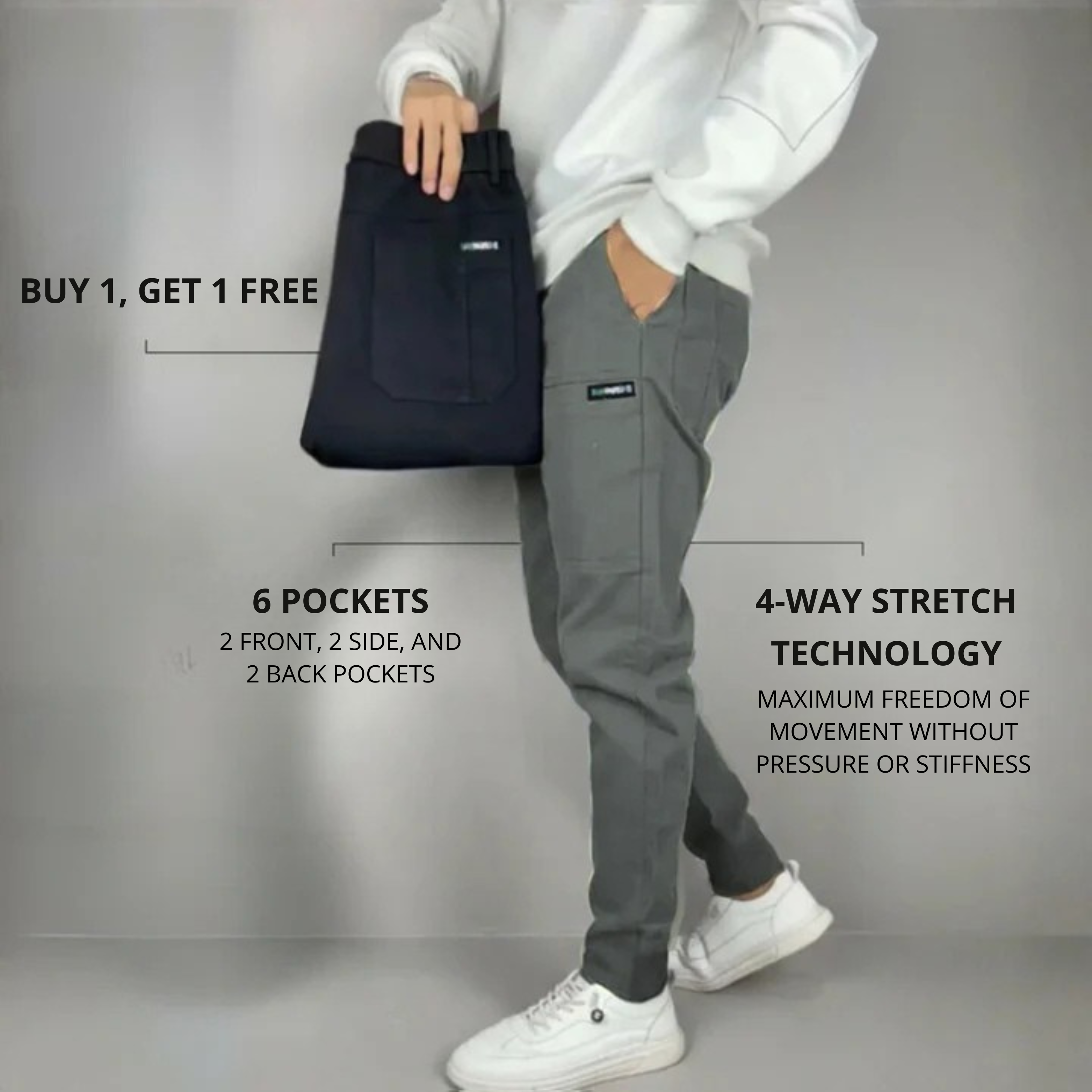 Premium Stretch Cargo Pants