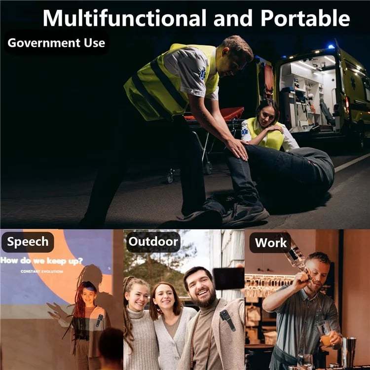 🔥HD 1080P Rechargeable Mini Body Camera With Night Vison&Rotating Lens📷️