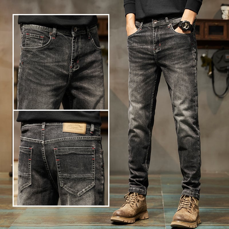 Men's Vintage Straight-Leg Jeans
