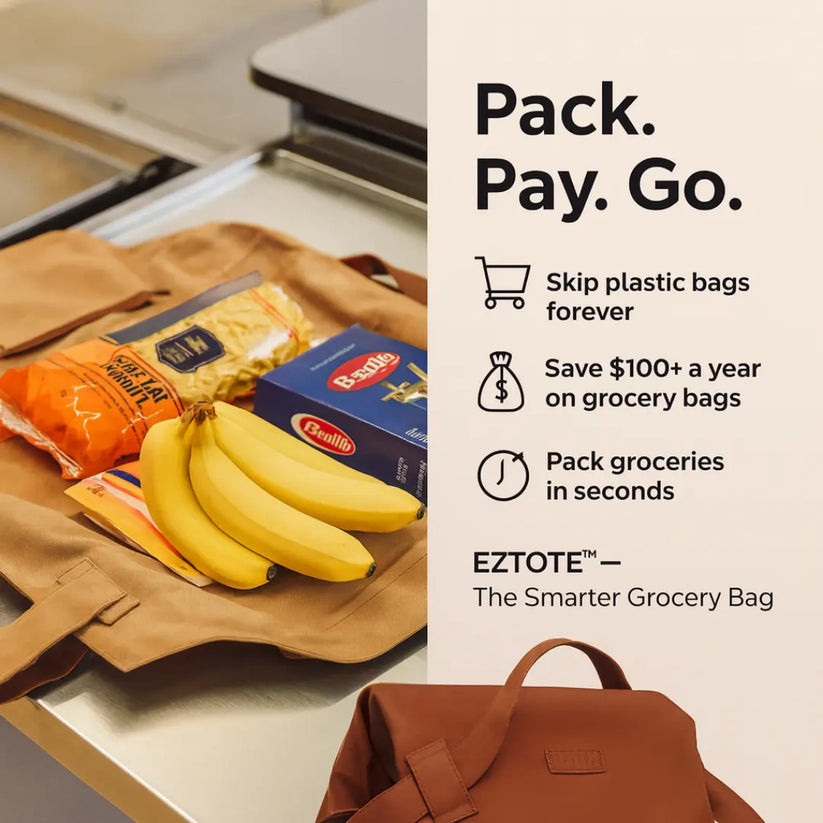 One-Trip Lay-Flat Grocery Tote