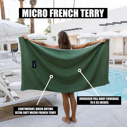 Magnet Towel - Sage 2 pack