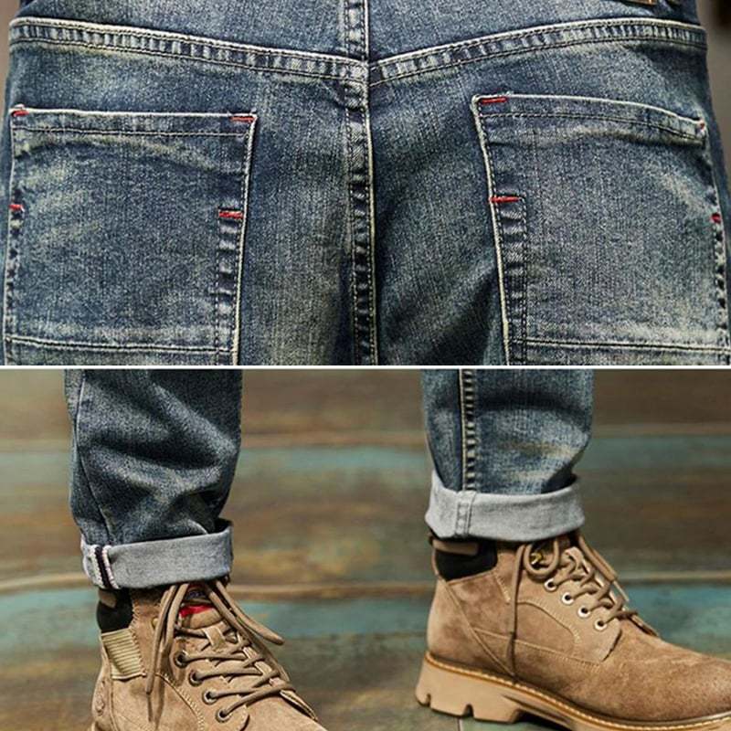 Men's Vintage Straight-Leg Jeans