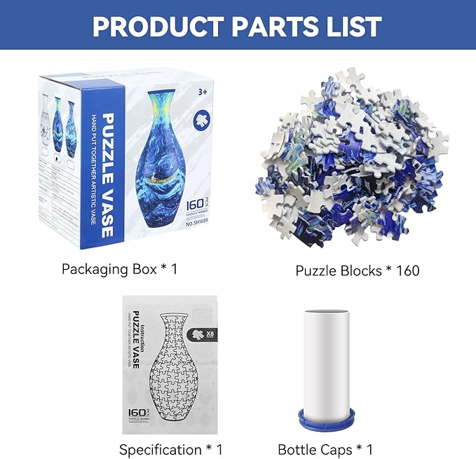 🔥Limited Time  60% OFF🔥3D Puzzle Vase