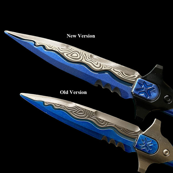 vct knife damasucus pattern comparision