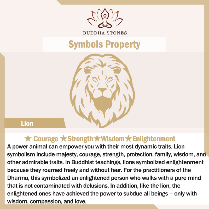 Buddha Stones Natural Black Obsidian Lion Wrist Mala Protection Tassels Pocket Mala Car Decoration Wrist Mala&Decorations BS 2