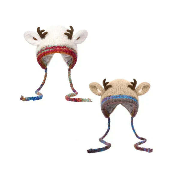 🔥LAST DAY 50% OFF🔥 - Wool Christmas Beanie – Warm, Soft & Festive Holiday Style