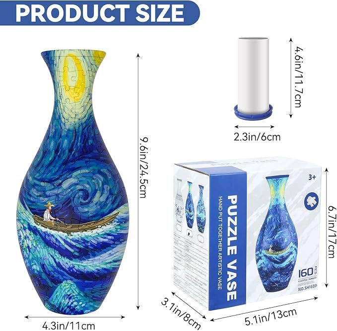 🔥Limited Time  60% OFF🔥3D Puzzle Vase