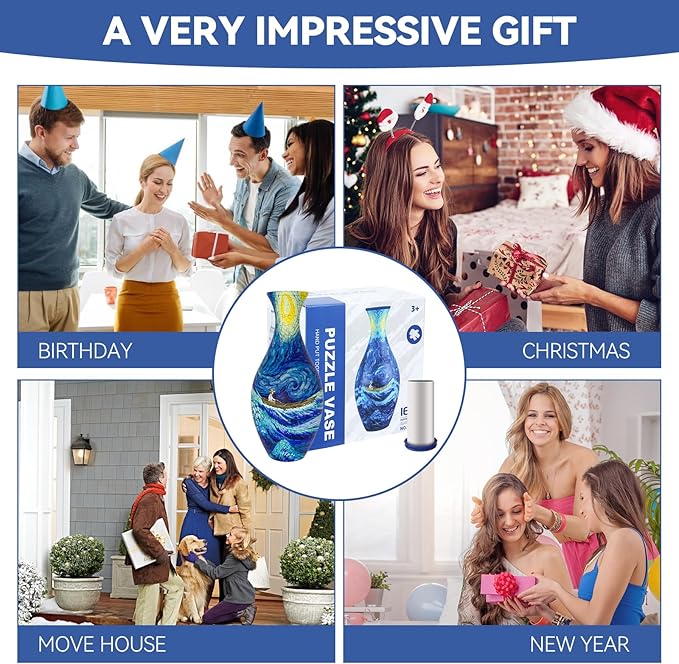 🔥Limited Time  60% OFF🔥3D Puzzle Vase