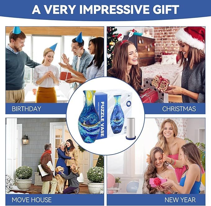 🔥Limited Time  60% OFF🔥3D Puzzle Vase