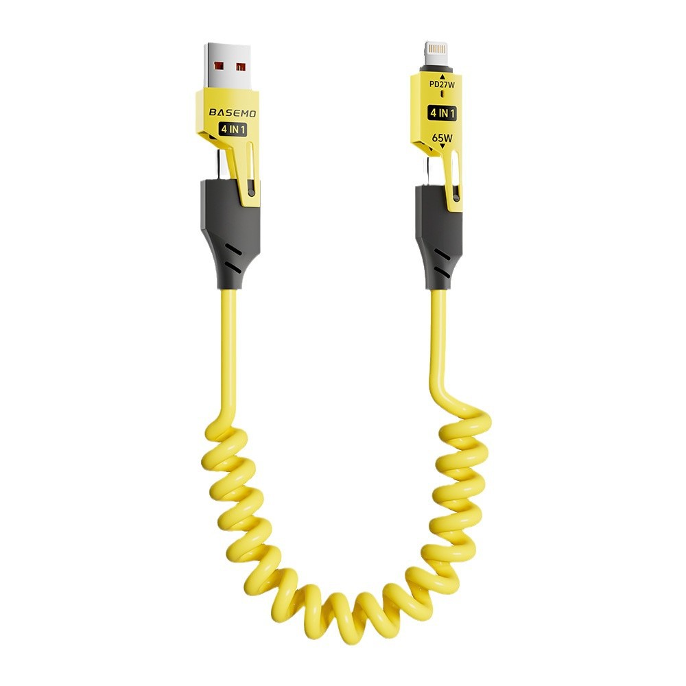 🔥New Year Promotion 50% OFF🔥4 in 1 Spring Fast Charging Cable