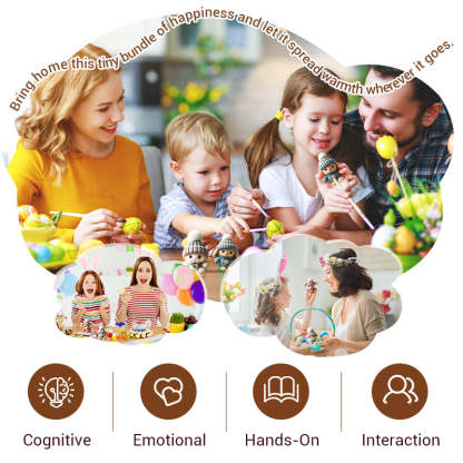 🔥Easter Hot Sale 38% OFF🐇- Handmade Mini Bunny Hug Cute Easter Gift🎁