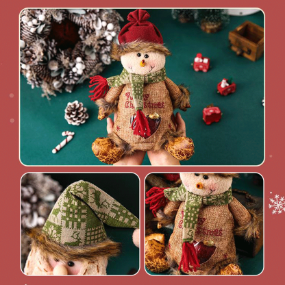 Christmas Gift Bags Zipper Design