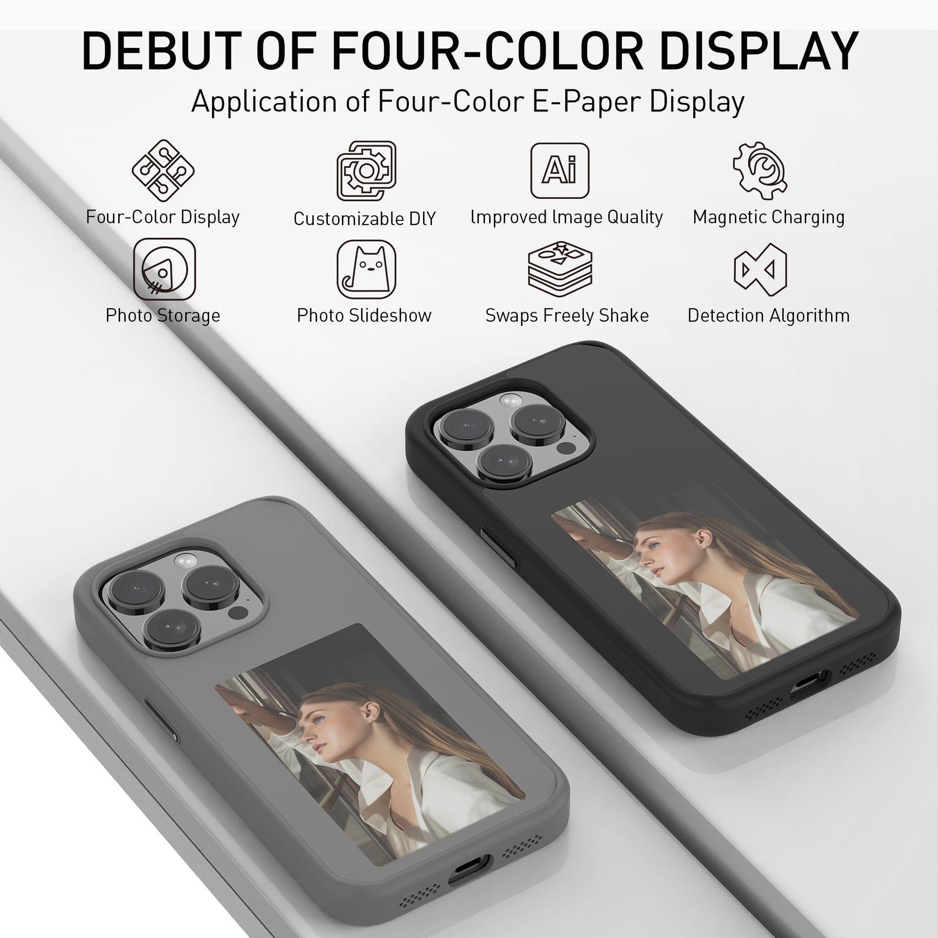 E-ink Phone Case