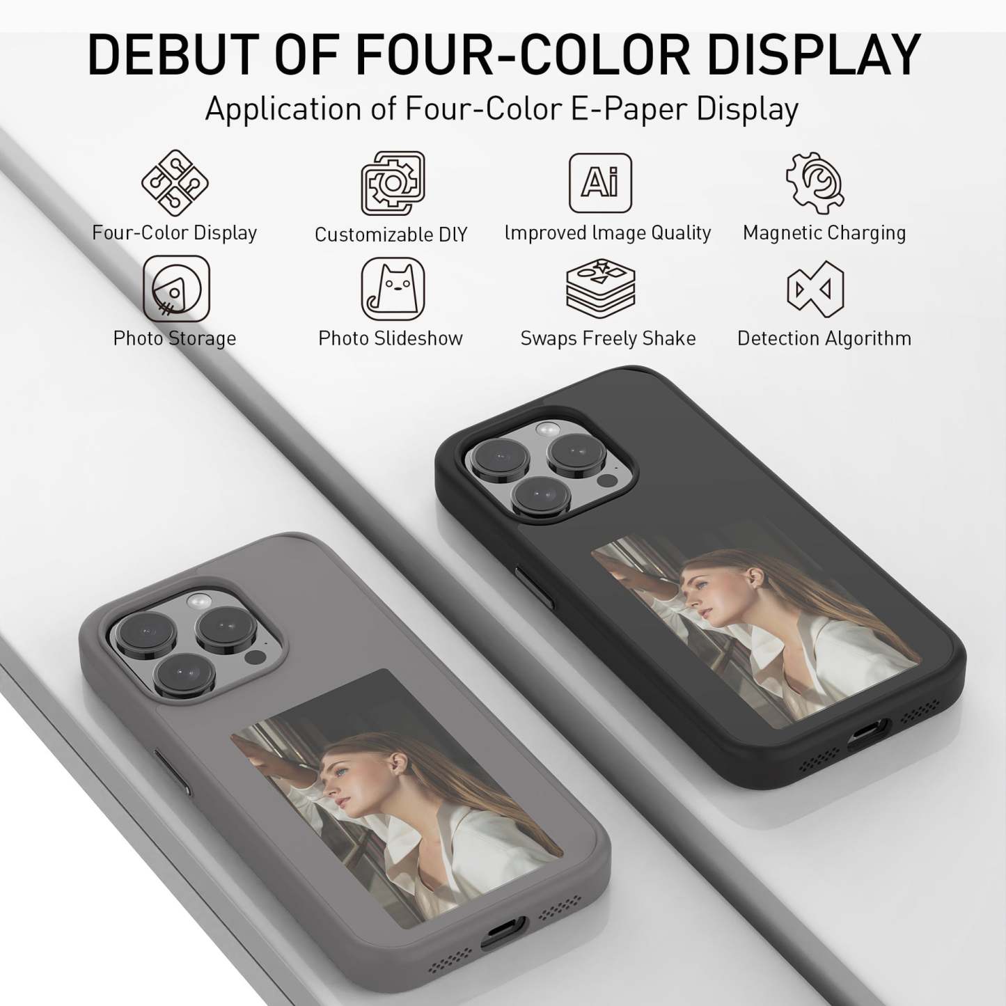E-ink Phone Case