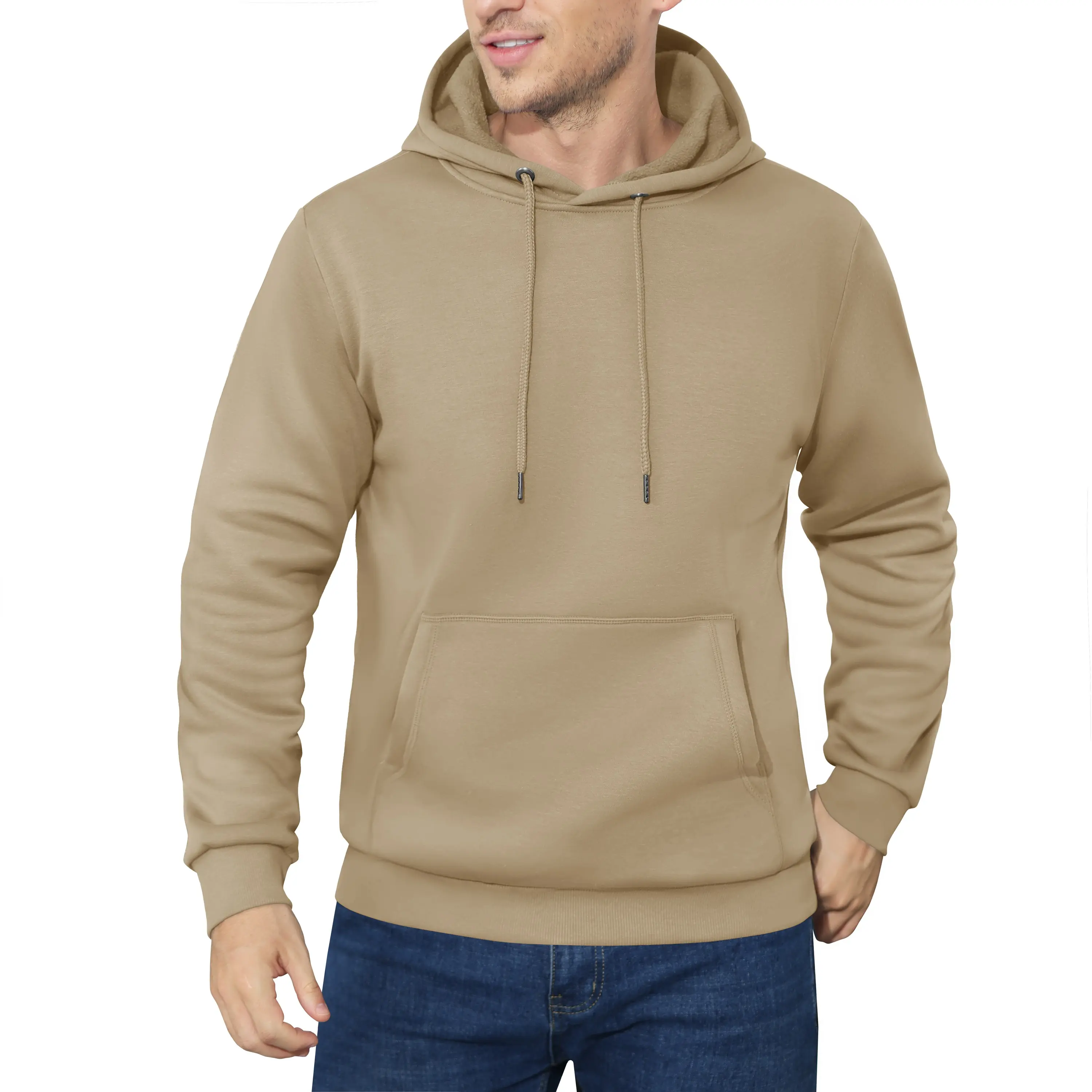 Men’s Fleece-Lined Athletic Hoodie