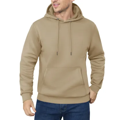 Men’s Fleece-Lined Athletic Hoodie