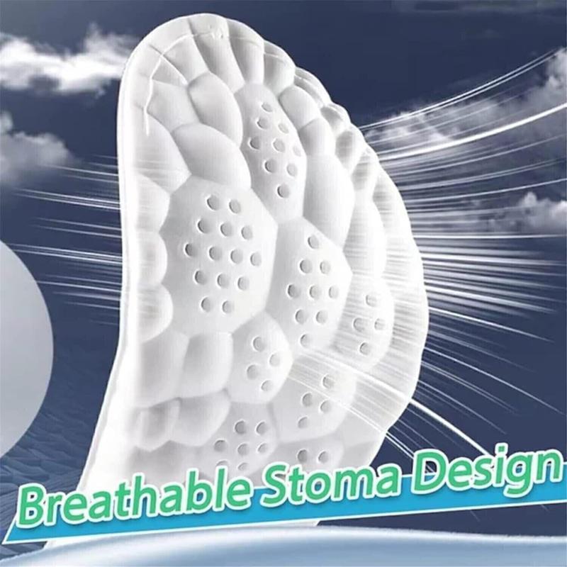 4D Memory Foam Cloud Insoles – Pain Relief & All-Day Comfort