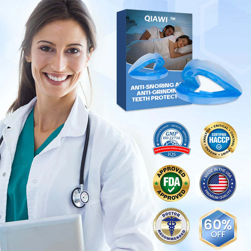 ✨QIAWI ™ Anti-Snoring & Anti-Grinding Teeth Protector