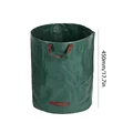60L-500L Garden Waste Bag Foldable Reusable Trash Sack Large Capacity Garbage Container Leaf Grass Waste Storage Bag