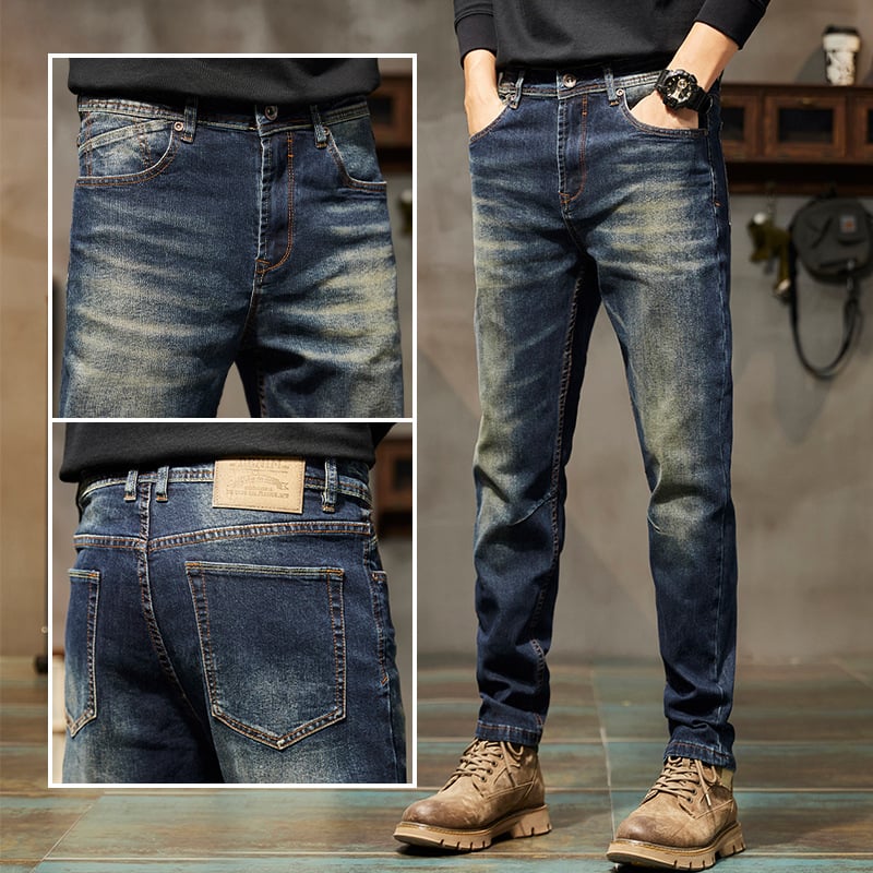 Men's Vintage Straight-Leg Jeans