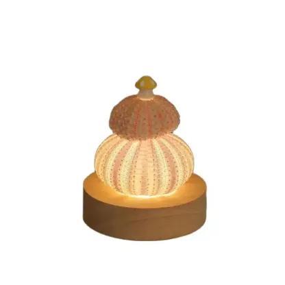 Christmas gift, shell mushroom night light